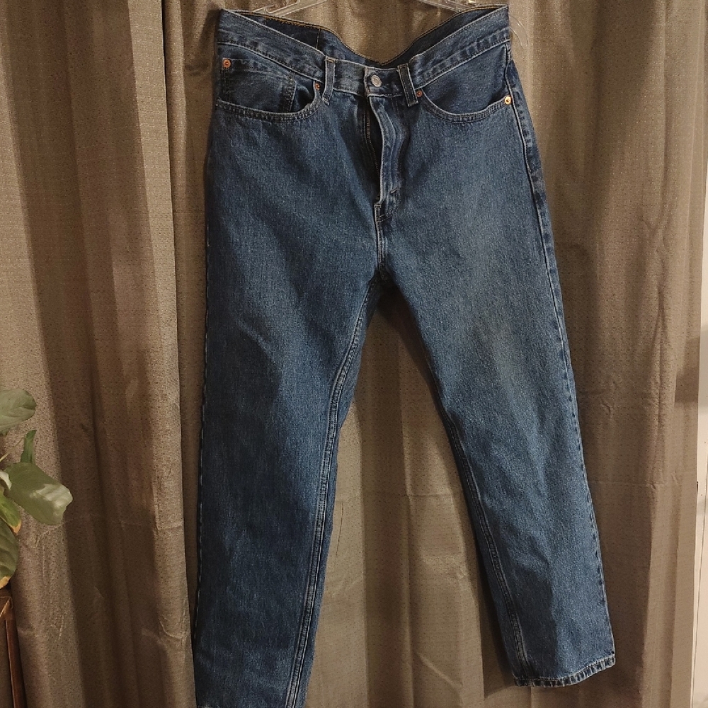 Levi's 505 Men's Classic Blue Straight Jeans